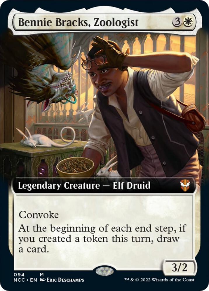 Bennie Bracks Zoologist Extended Art 94 (Commander: Streets of New Capenna)  - Foil | Good Games Adelaide SA