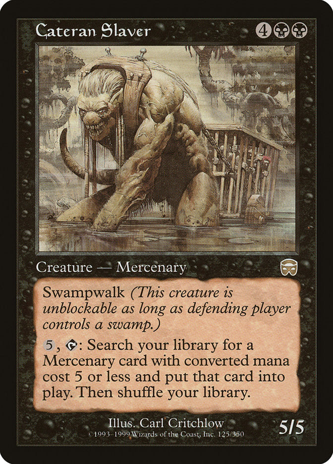 Cateran Slaver 125 (Mercadian Masques)  | Good Games Adelaide SA