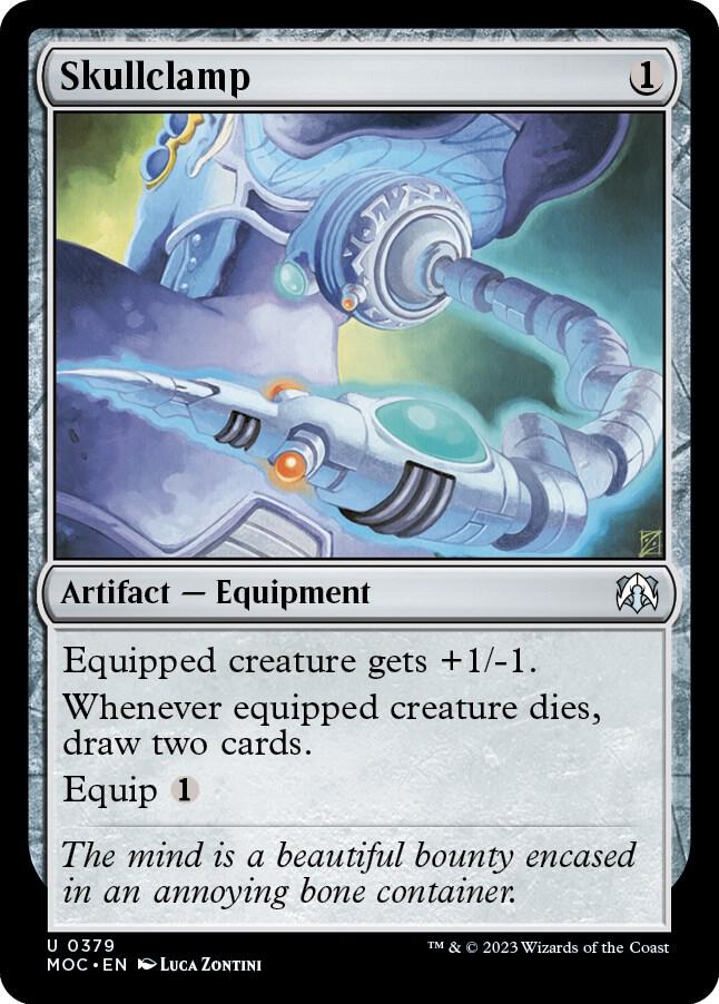 Skullclamp 379 (Commander: March of the Machine)  | Good Games Adelaide SA