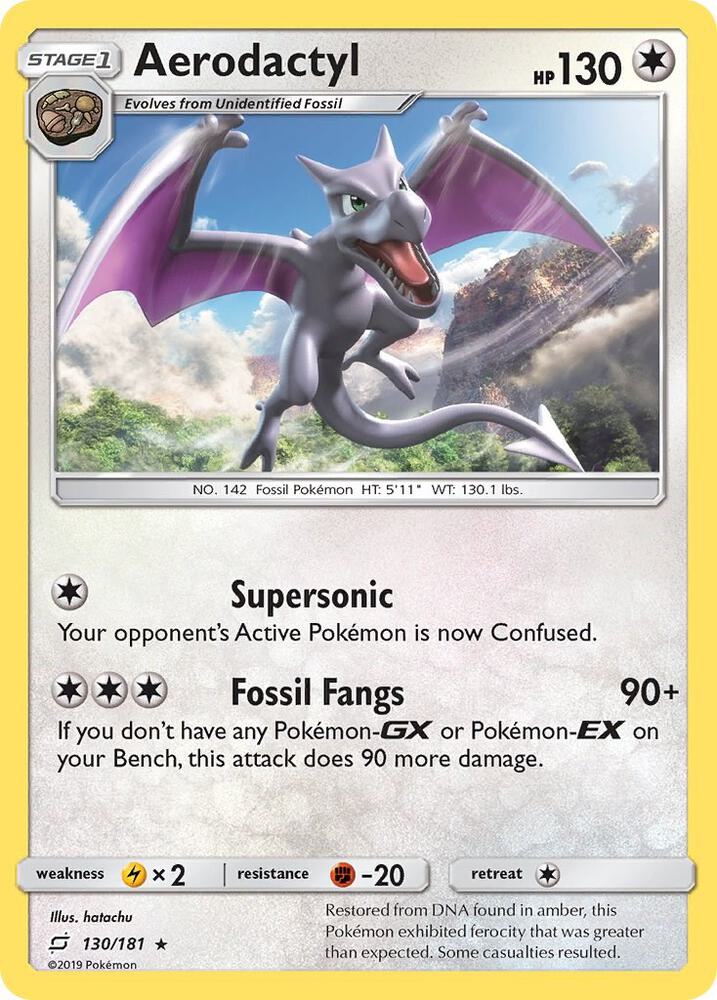 Aerodactyl 130/181 (SM - Team Up)  | Good Games Adelaide SA