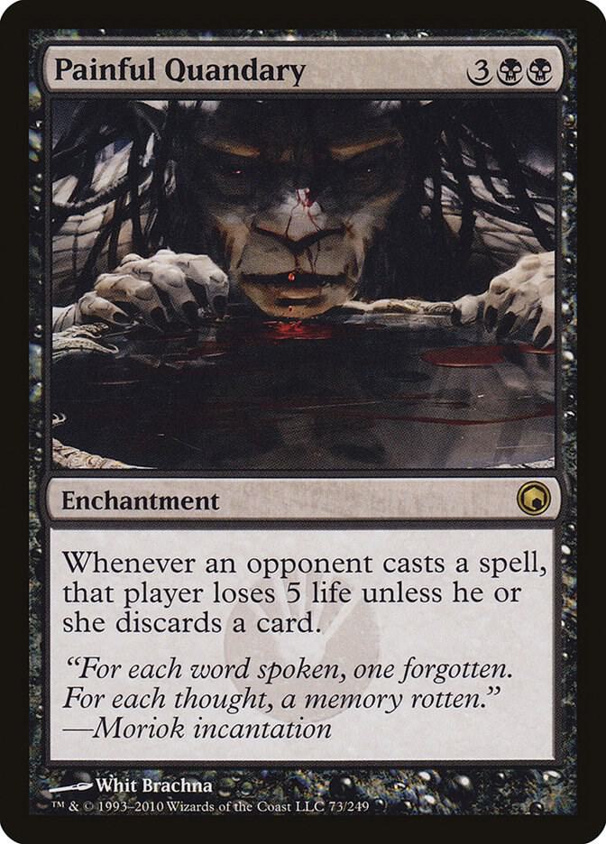Painful Quandary 73 (Scars of Mirrodin)  - Foil | Good Games Adelaide SA