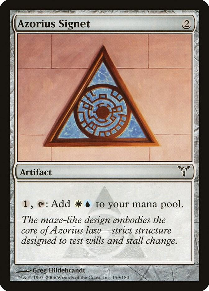 Azorius Signet 159 (Dissension)  - Foil | Good Games Adelaide SA