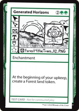 Generated Horizons (2021 Edition) [Mystery Booster Playtest Cards] | Good Games Adelaide SA