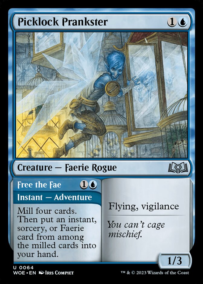 Picklock Prankster // Free the Fae 64 (Wilds of Eldraine)  | Good Games Adelaide SA