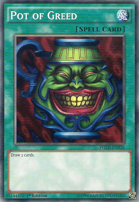 Pot of Greed [YGLD-ENB26] Common | Good Games Adelaide SA