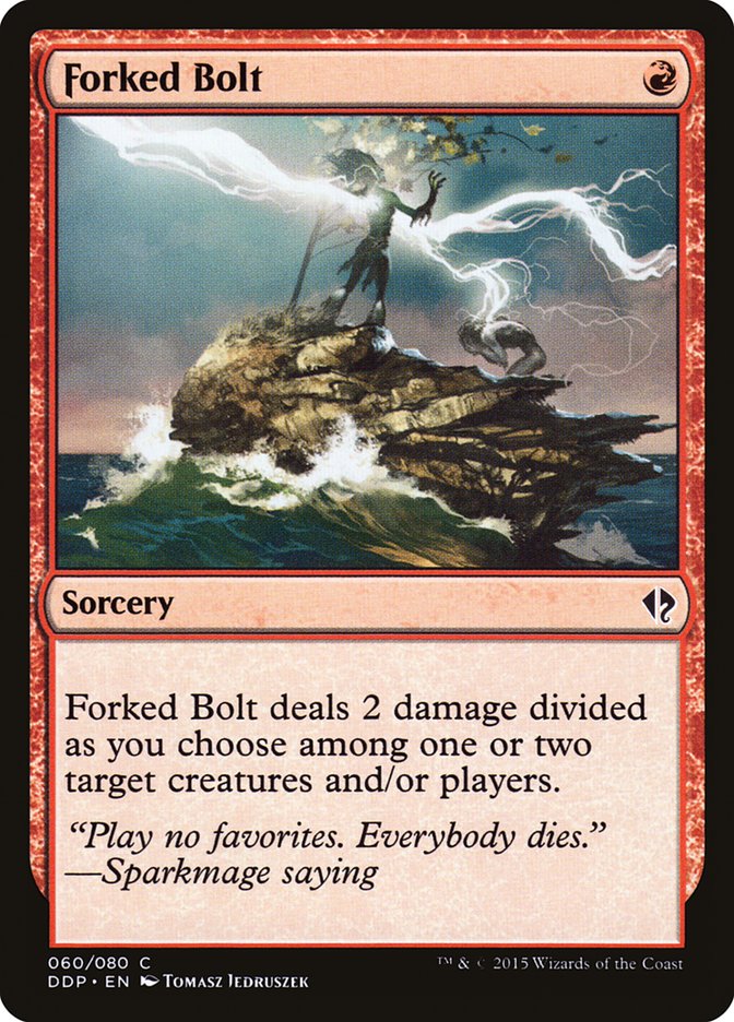 Forked Bolt [Duel Decks: Zendikar vs. Eldrazi] | Good Games Adelaide SA