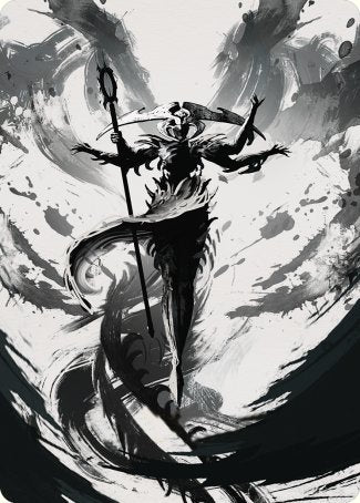 Atraxa, Grand Unifier 2 Art Card [Phyrexia: All Will Be One Art Series] | Good Games Adelaide SA