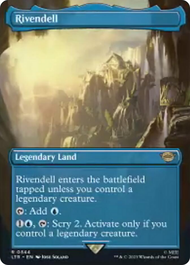 Rivendell (Borderless Alternate Art) [The Lord of the Rings: Tales of Middle-Earth] | Good Games Adelaide SA