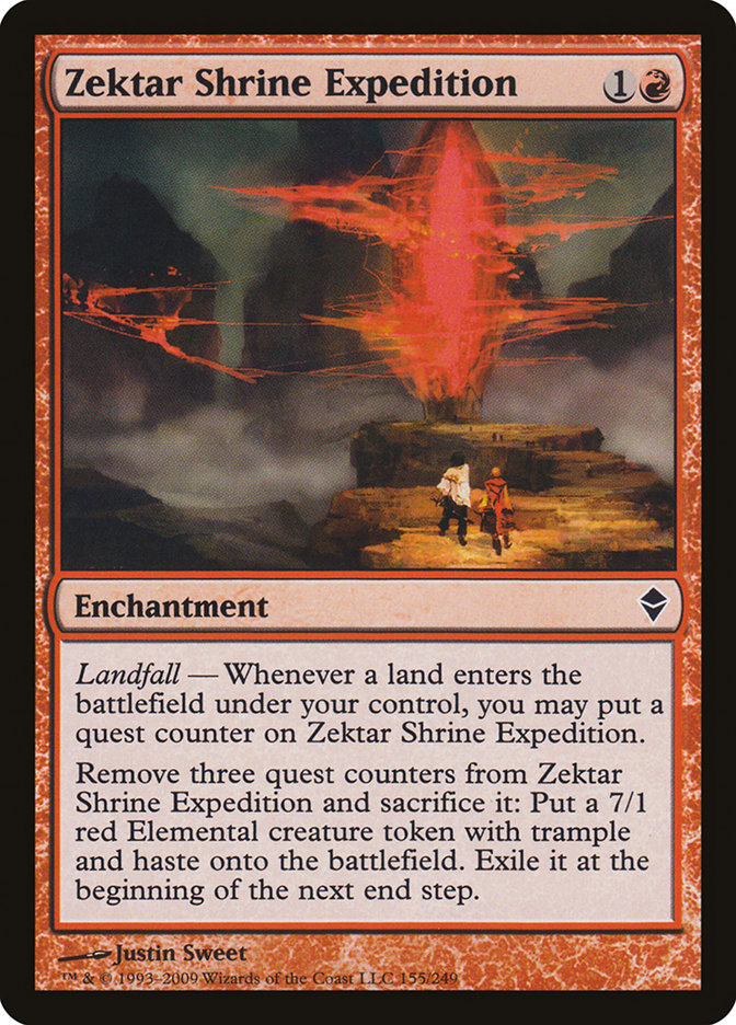 Zektar Shrine Expedition 155 (Zendikar)  - Foil | Good Games Adelaide SA