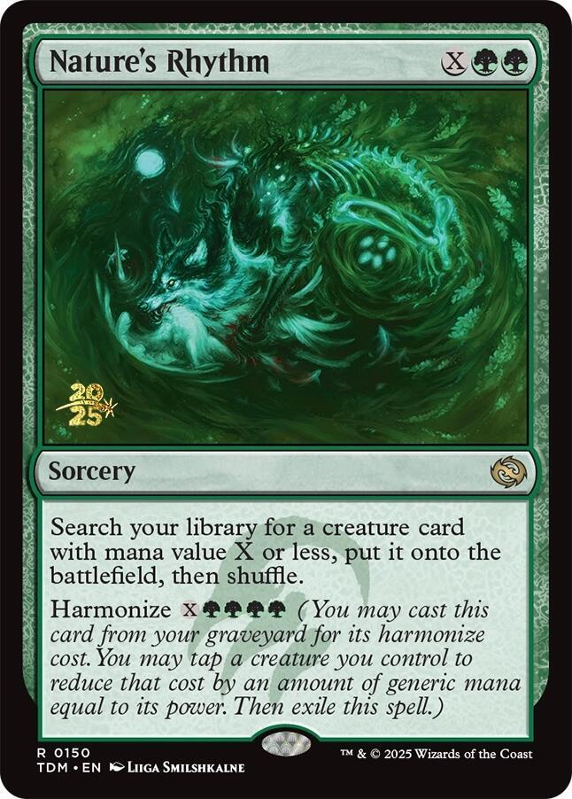 Natures Rhythm 150 (Prerelease Cards)  - Foil | Good Games Adelaide SA