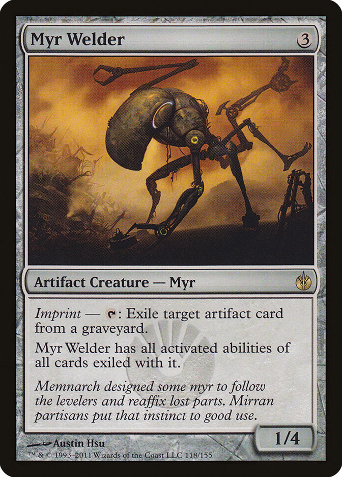 Myr Welder 118 (Mirrodin Besieged)  | Good Games Adelaide SA