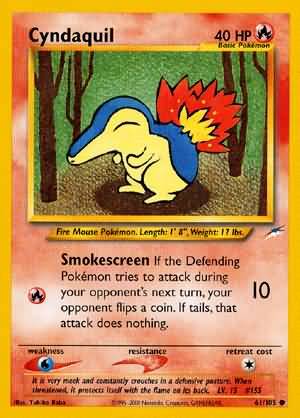 Cyndaquil (61/105) [Neo Destiny Unlimited] | Good Games Adelaide SA