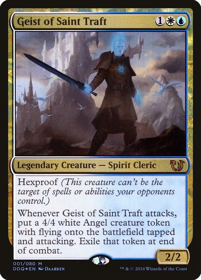 Geist of Saint Traft 1 (Duel Decks: Blessed vs. Cursed)  - Foil | Good Games Adelaide SA
