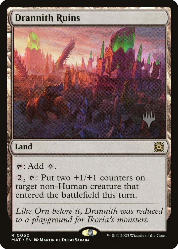 Drannith Ruins 50 (Promo Pack: The Lost Caverns of Ixalan)  - Foil | Good Games Adelaide SA