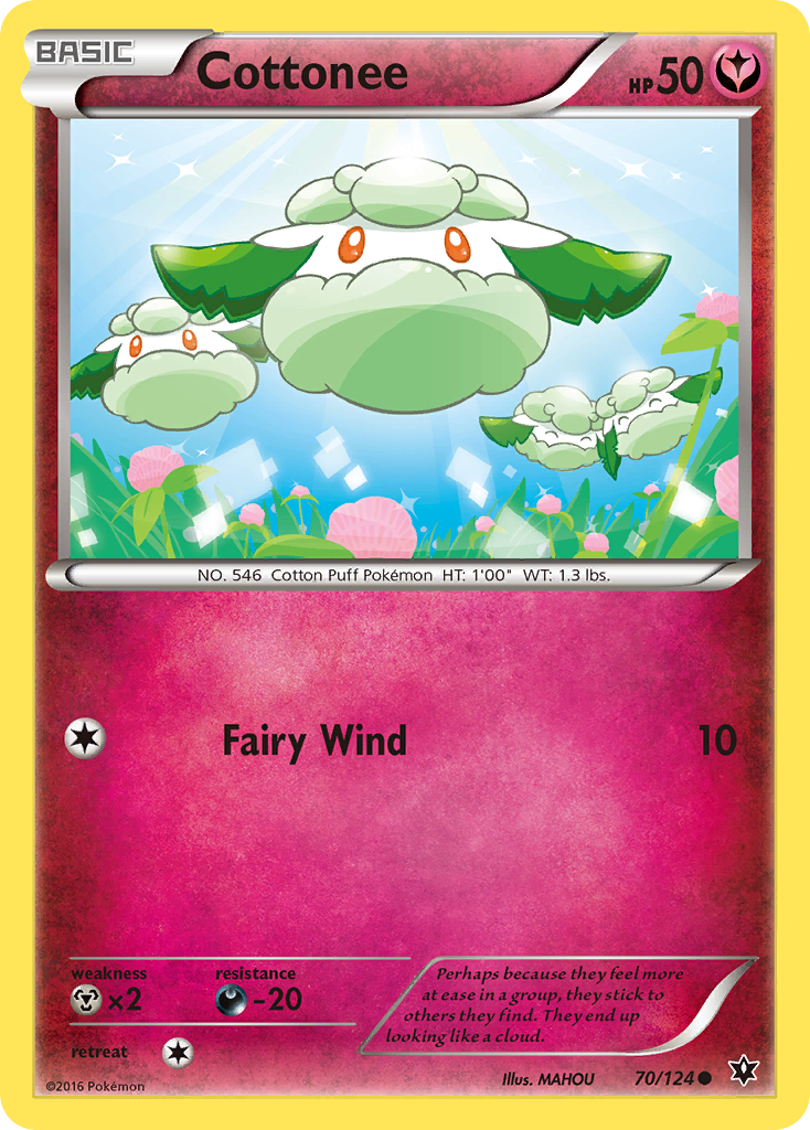 Cottonee (70/124) [XY: Fates Collide] | Good Games Adelaide SA