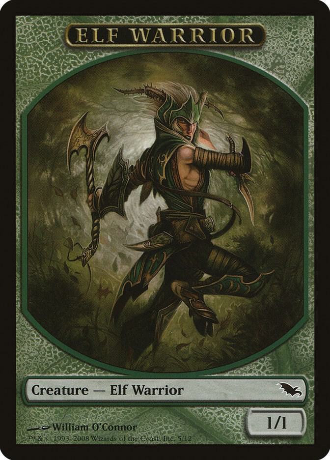 Elf Warrior Token 5 (Shadowmoor)  | Good Games Adelaide SA