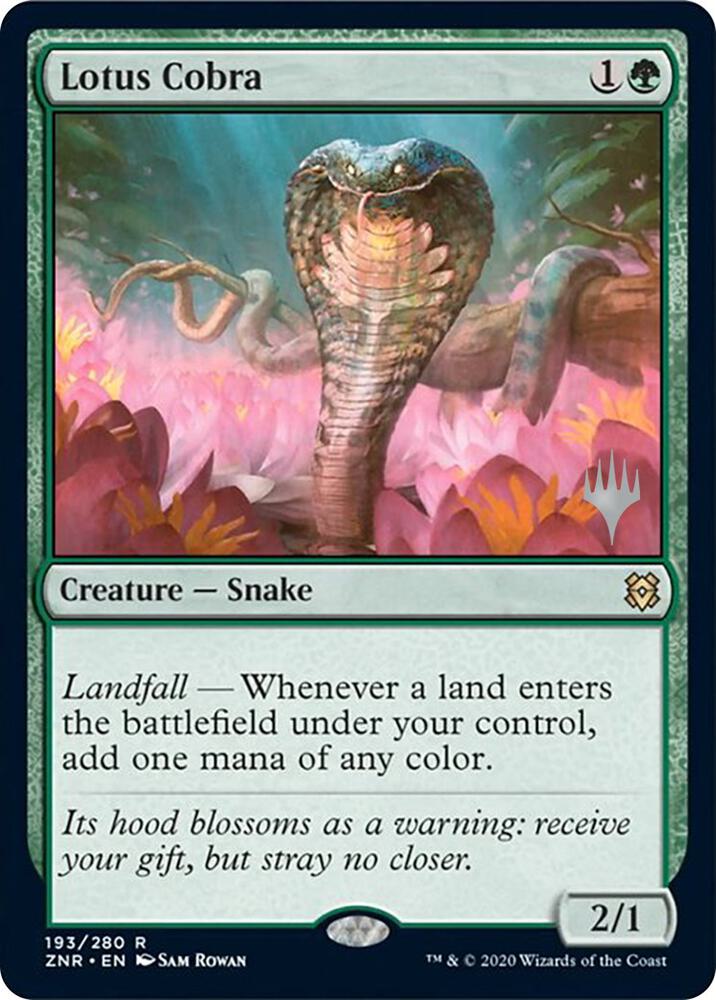 Lotus Cobra 193 (Promo Pack: Zendikar Rising)  | Good Games Adelaide SA