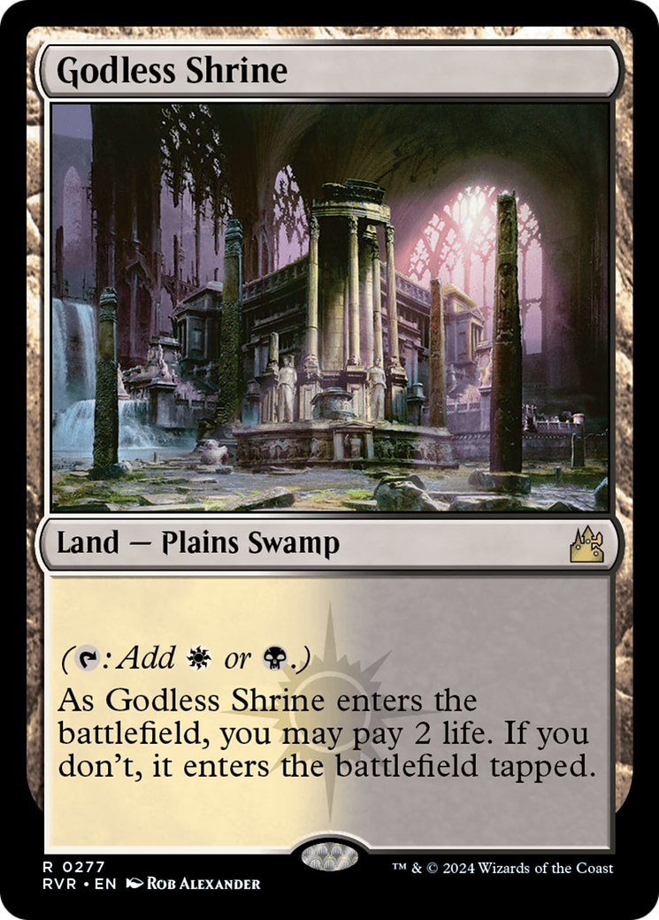Godless Shrine [Ravnica Remastered] | Good Games Adelaide SA