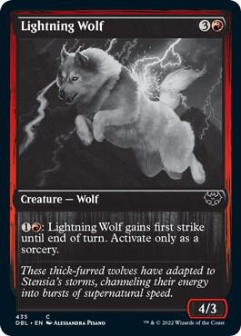 Lightning Wolf 435 (Innistrad: Double Feature)  | Good Games Adelaide SA