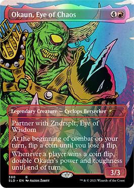 Okaun Eye of Chaos 380 (Secret Lair Drop Series)  - Foil | Good Games Adelaide SA