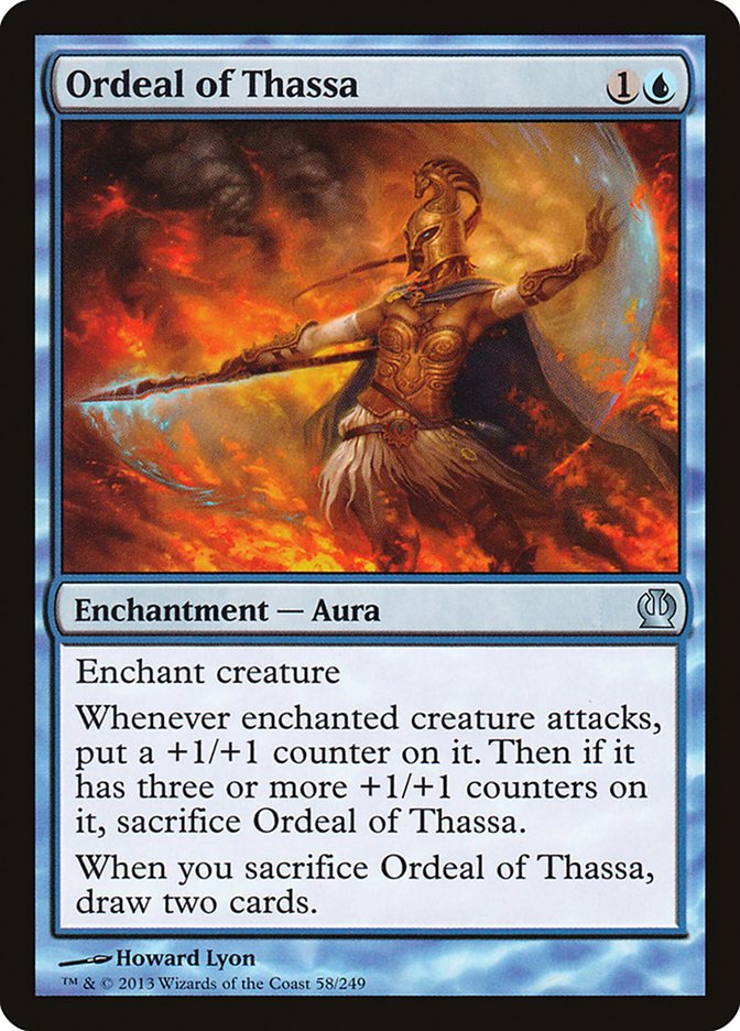 Ordeal of Thassa 58 (Theros)  - Foil | Good Games Adelaide SA