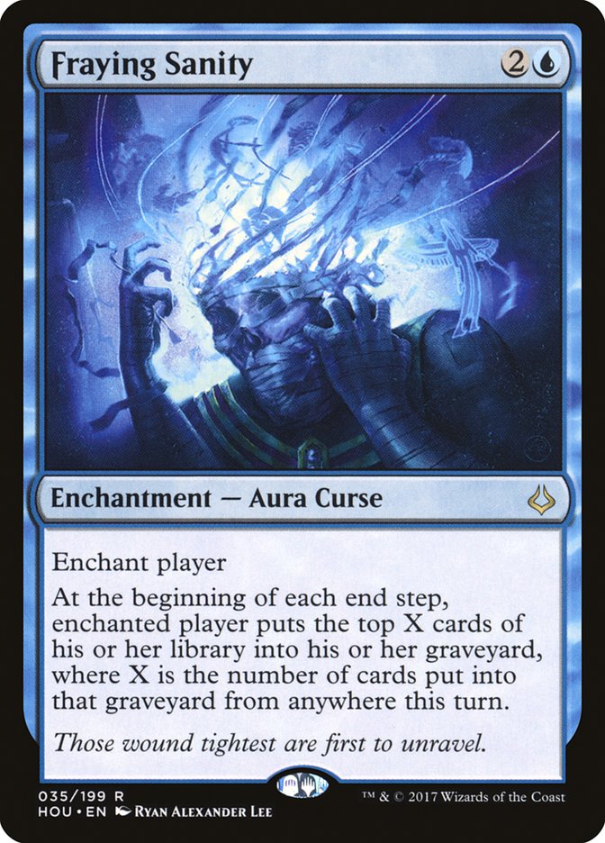 Fraying Sanity 35 (Hour of Devastation)  - Foil | Good Games Adelaide SA