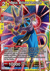 Beerus, Motivated Destruction (BT17-134) [Ultimate Squad] | Good Games Adelaide SA