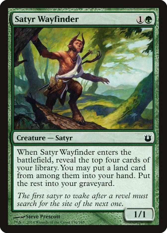 Satyr Wayfinder 136 (Born of the Gods)  | Good Games Adelaide SA