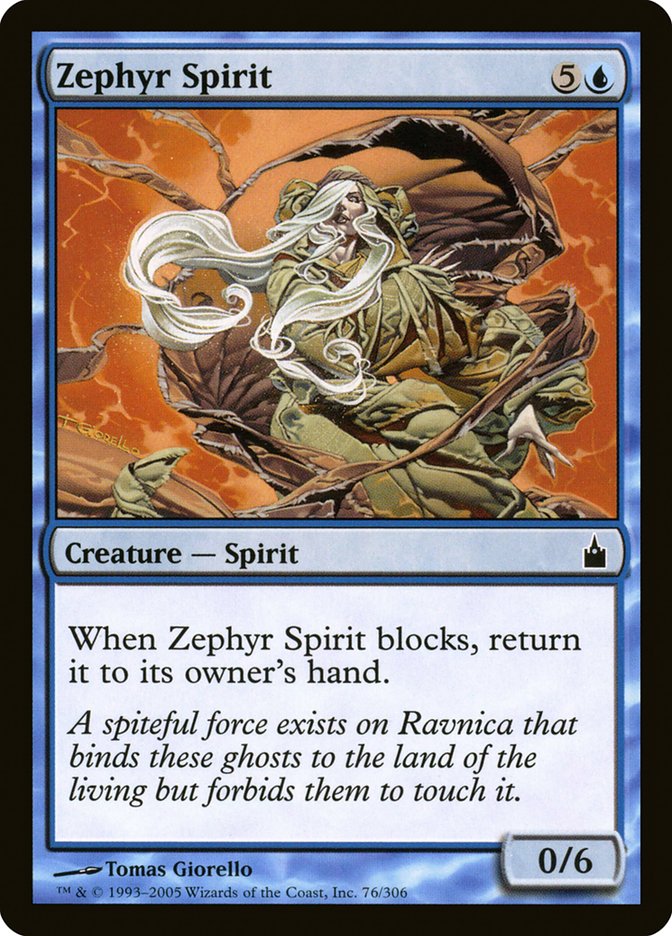 Zephyr Spirit [Ravnica: City of Guilds] | Good Games Adelaide SA