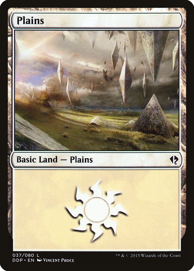 Plains (37) [Duel Decks: Zendikar vs. Eldrazi] | Good Games Adelaide SA