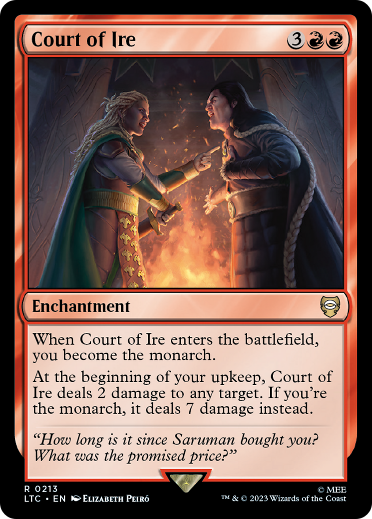 Court of Ire [The Lord of the Rings: Tales of Middle-Earth Commander] | Good Games Adelaide SA
