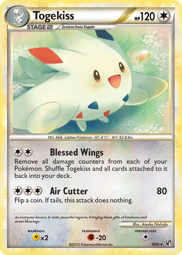 Togekiss 9/90 (Undaunted)  - Reverse Holofoil | Good Games Adelaide SA