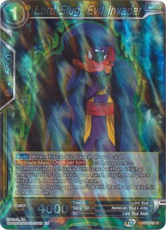 Lord Slug, Evil Invader [DB3-093] | Good Games Adelaide SA