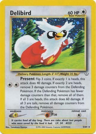 Delibird (5/64) [Neo Revelation Unlimited] | Good Games Adelaide SA