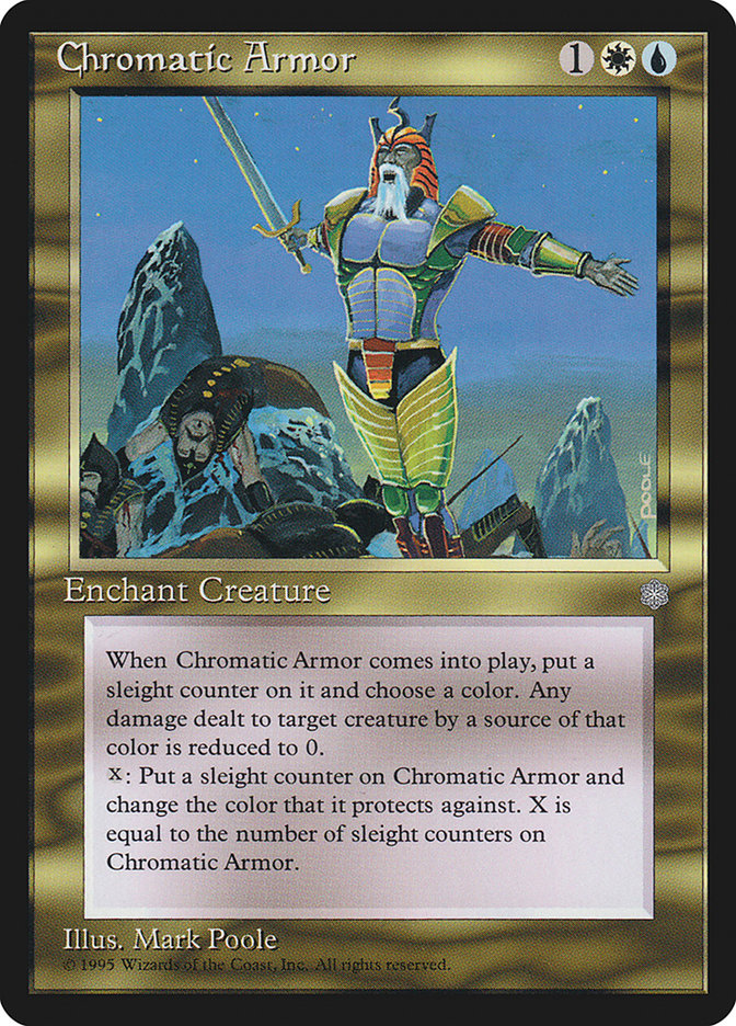 Chromatic Armor  (Ice Age)  | Good Games Adelaide SA
