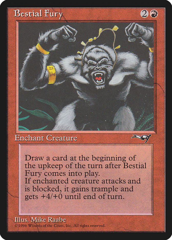 Bestial Fury (Fists Raised) [Alliances] | Good Games Adelaide SA