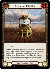 Amulet of Oblation [EVR181] (Everfest)  1st Edition Cold Foil | Good Games Adelaide SA