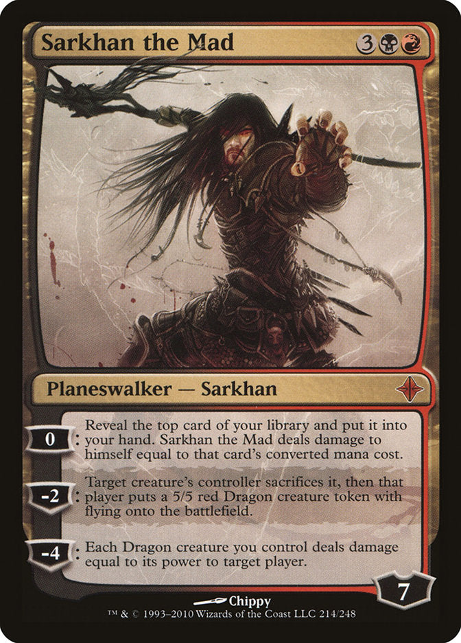 Sarkhan the Mad 214 (Rise of the Eldrazi)  - Foil | Good Games Adelaide SA