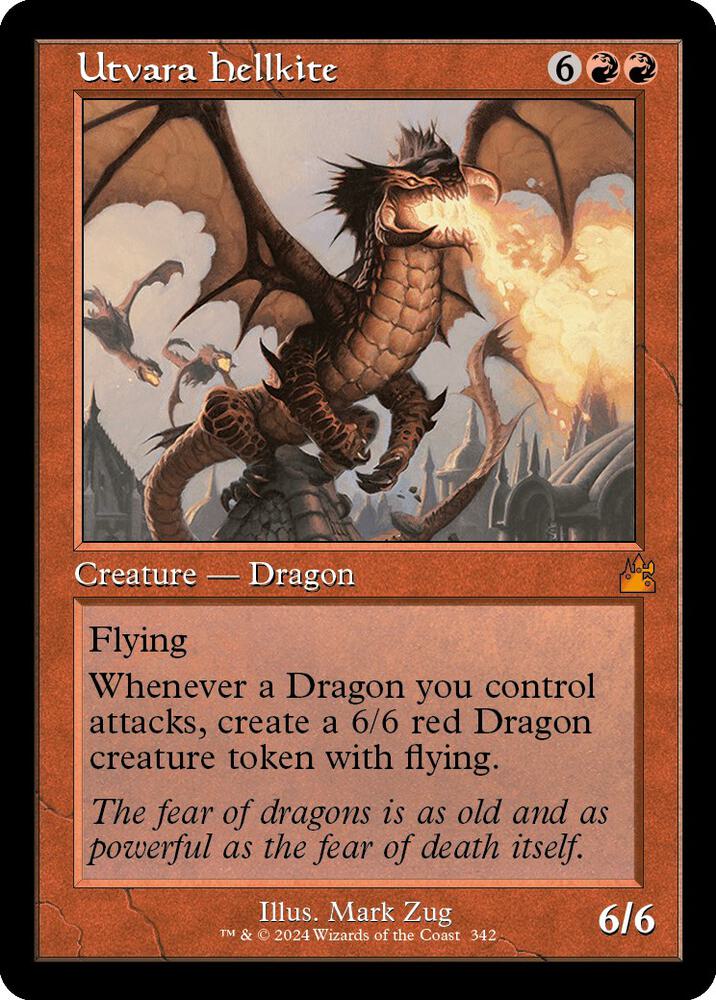 Utvara Hellkite 342 (Ravnica Remastered)  | Good Games Adelaide SA
