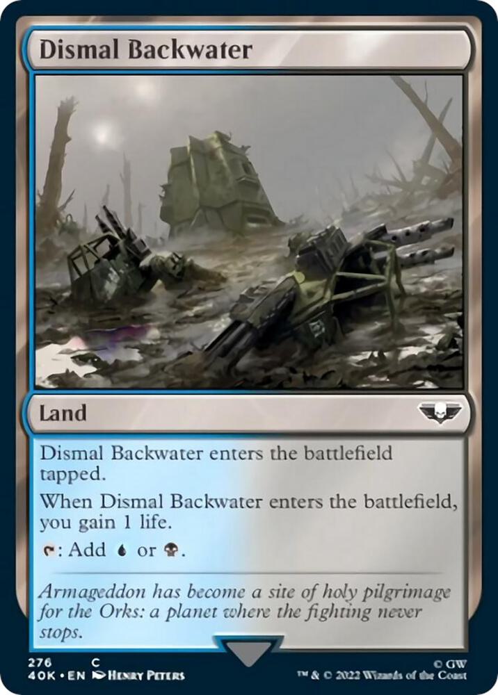Dismal Backwater 276 (Universes Beyond: Warhammer 40,000)  | Good Games Adelaide SA