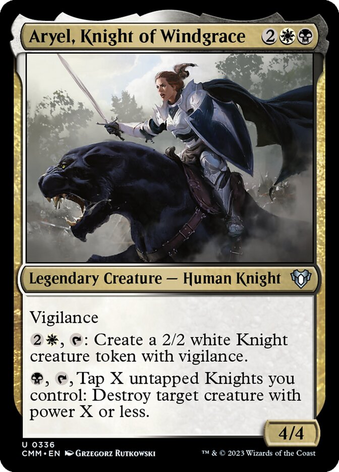 Aryel, Knight of Windgrace 336 (Commander Masters)  | Good Games Adelaide SA