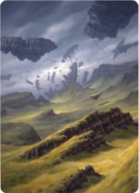 Plains Art Card 9 81 9 (Art Series: Zendikar Rising)  | Good Games Adelaide SA