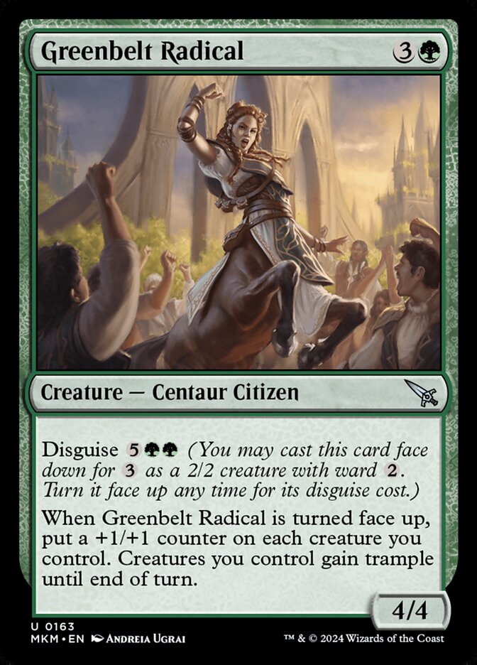 Greenbelt Radical 163 (Murders at Karlov Manor)  - Foil | Good Games Adelaide SA
