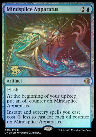 Mindsplice Apparatus [Phyrexia: All Will Be One Prerelease Promos] | Good Games Adelaide SA