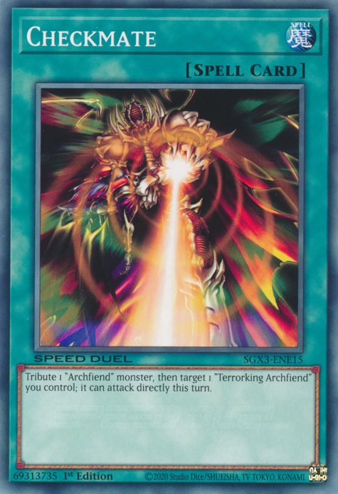 Checkmate [SGX3-ENE15] Common | Good Games Adelaide SA