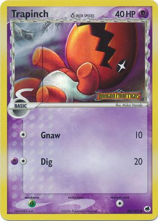 Trapinch (68/101) (Delta Species) (Stamped) [EX: Dragon Frontiers] | Good Games Adelaide SA