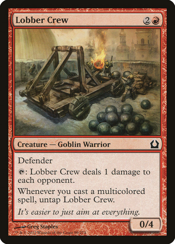 Lobber Crew 99 (Return to Ravnica)  - Foil | Good Games Adelaide SA
