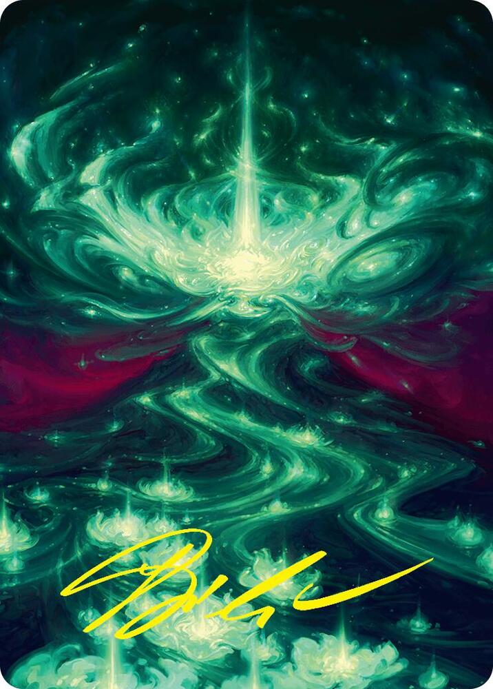 Genesis Wave Art Card 54 54 Gold Stamped Signature 40 (Art Series: Foundations)  | Good Games Adelaide SA