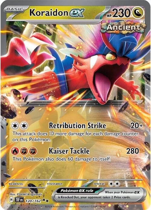 Koraidon ex 120/162 (SV05: Temporal Forces)  - Holofoil | Good Games Adelaide SA