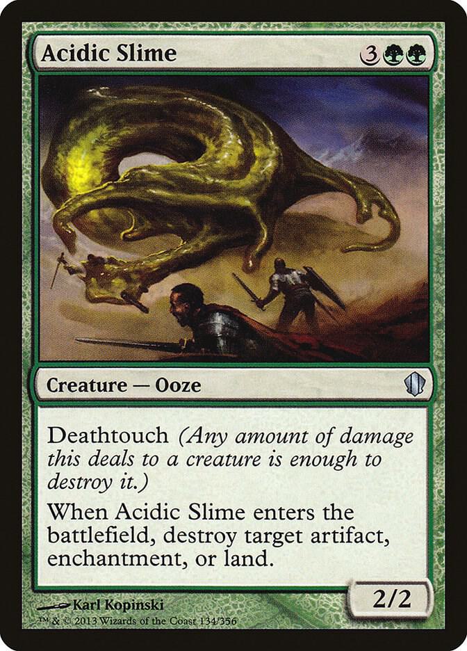 Acidic Slime 134 (Commander 2013)  | Good Games Adelaide SA